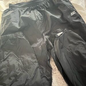 Asics Kids Black Joggers